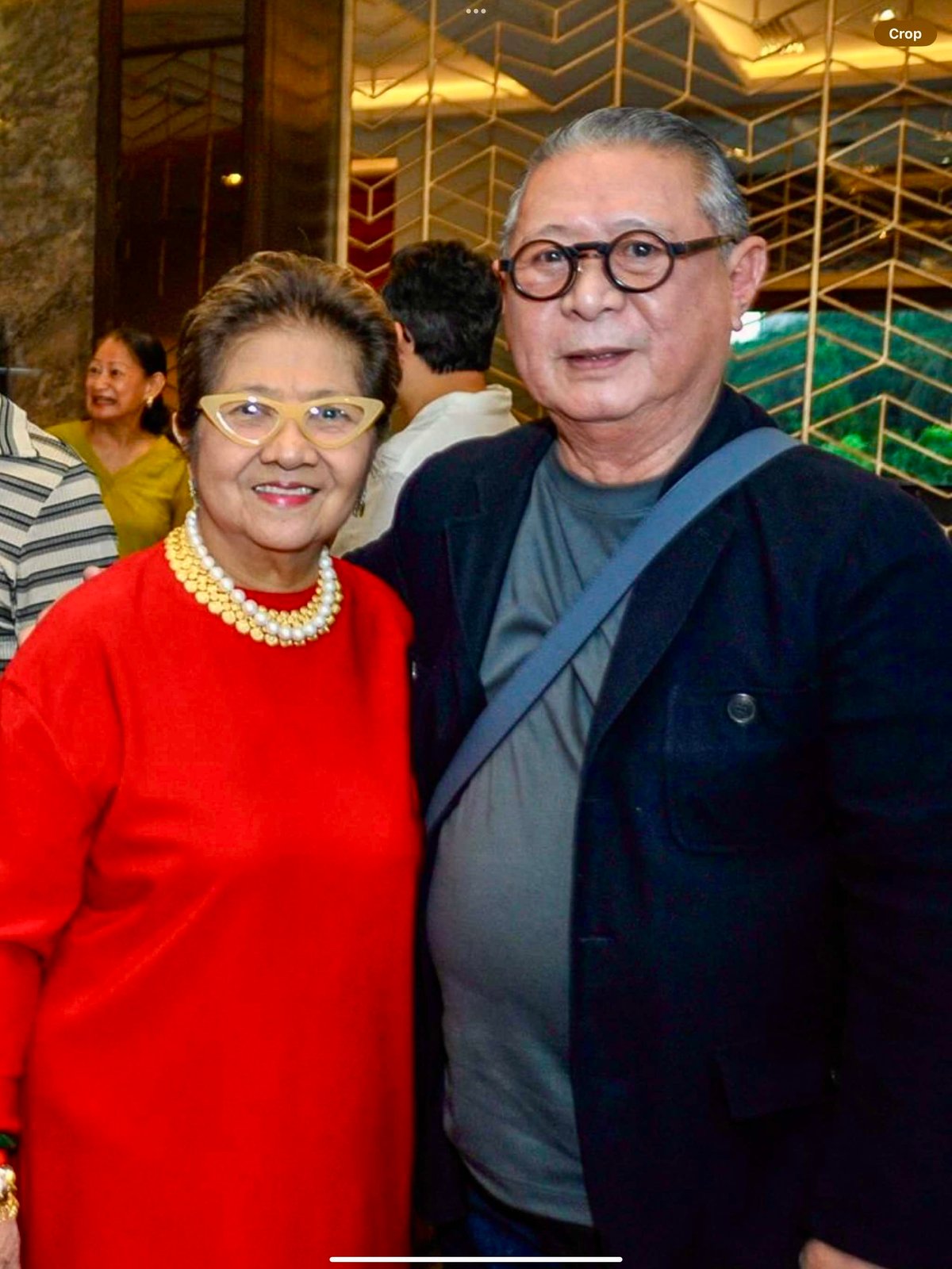 Susan Joven and Mario Katigbak